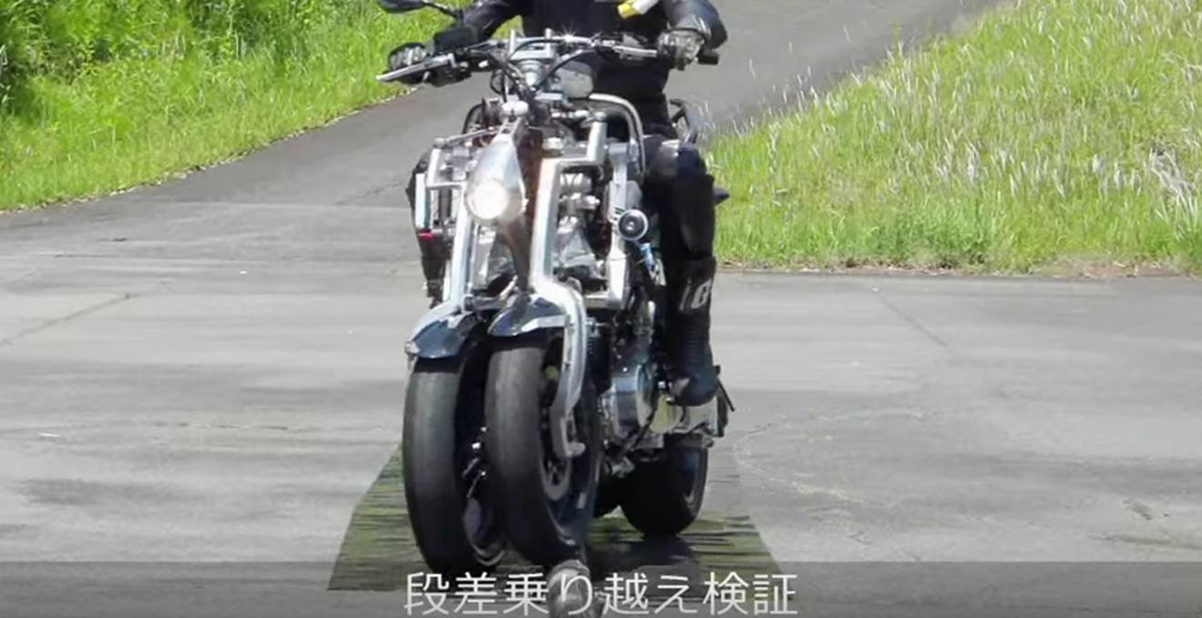 なんと Yamaha が真剣に ４輪バイク の研究開発してます