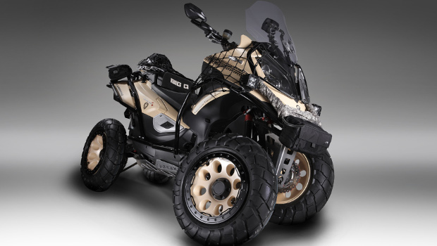 4輪スクーター「 QUADRO Big Q 」はもはやSUV!!