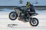 雪 でも KAWASAKI NINJA H2 に乗りたい!!