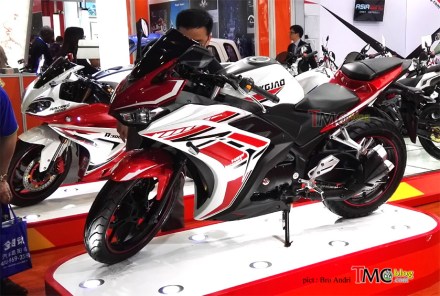 YAMAHA R3 (R25) が中国バイクメーカーにパクリくらってます。。