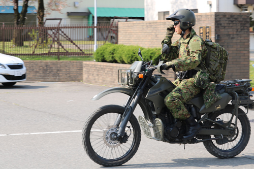 熊本地震 東北 から派遣された自衛隊バイク部隊がすごい！