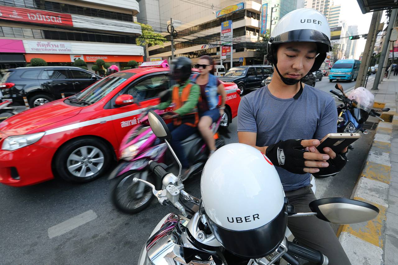 タイ・バンコクでUberバイクタクシーが逮捕される！　なんで？