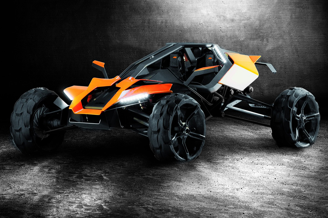 KTM X-BOW のオフロード版 AX Buggy Concept を公開！
