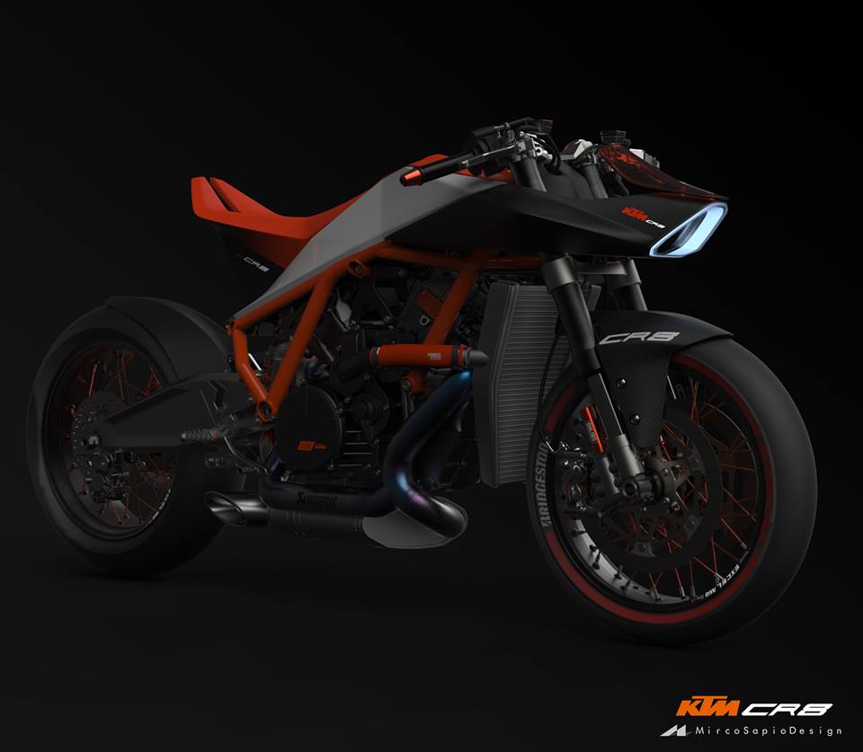 KTM CR8 コンセプトを公開！