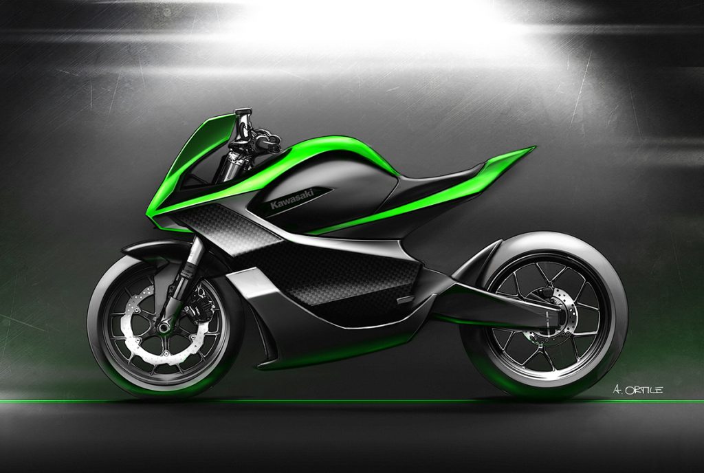 KAWASAKI Ninja が電動になる可能性。