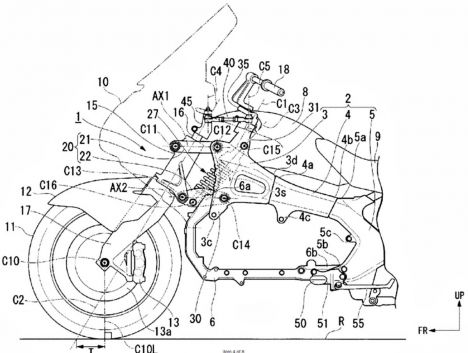 ホンダ ゴールドウイング 新型フロントまわり