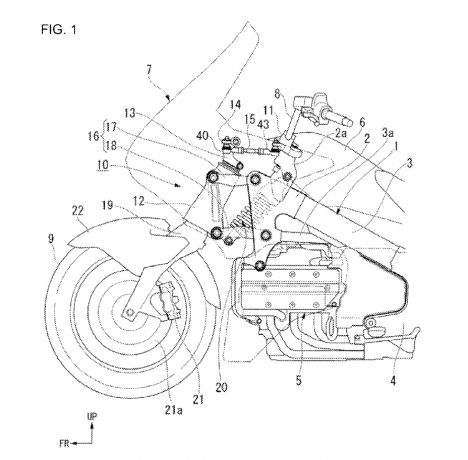 ホンダ ゴールドウイング 新型フロント