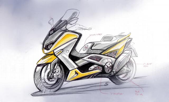 2012_xp500_scooters_rough_quarter_sketch