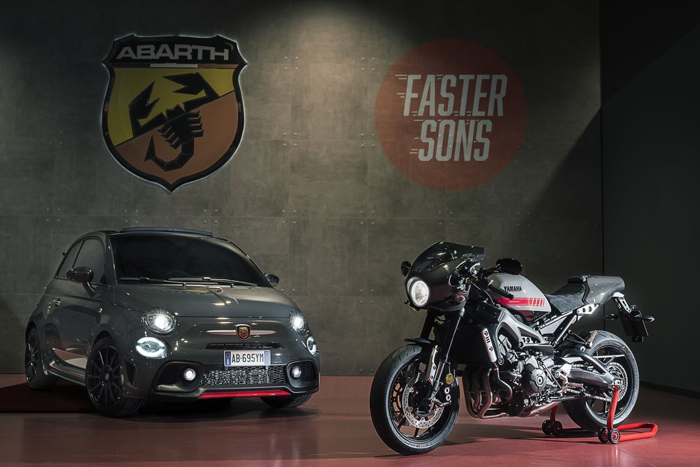 YAMAHA XSR900 ABARTH アバルト 公開！