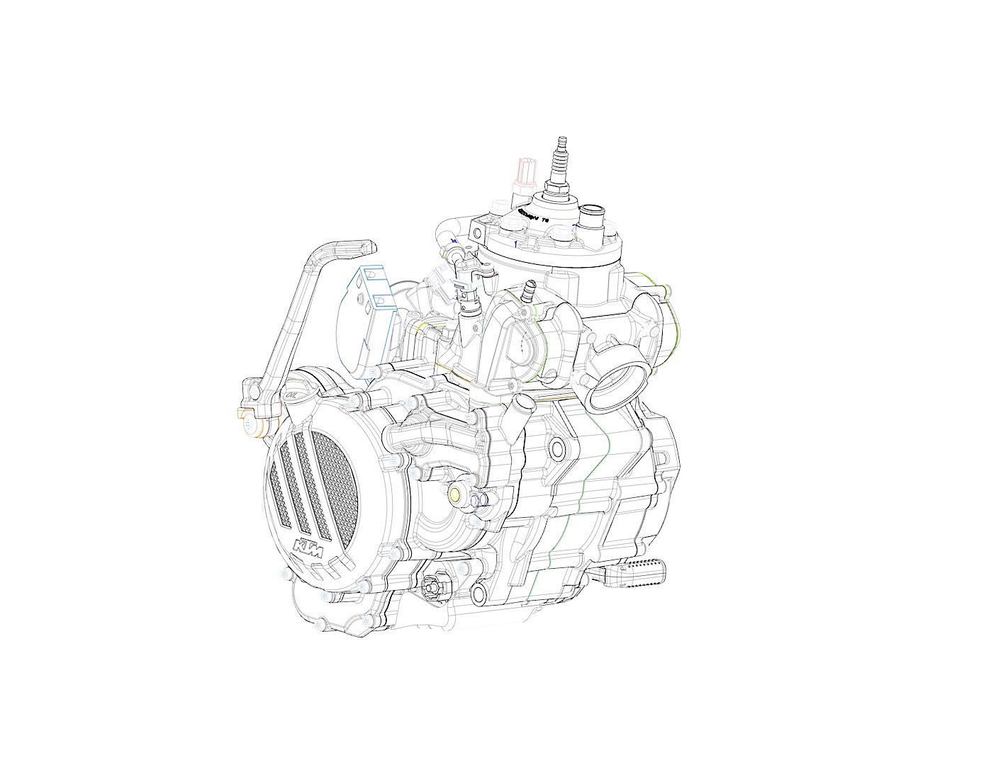 KTM 2ストのフューエルインジェクションモデルを公開！