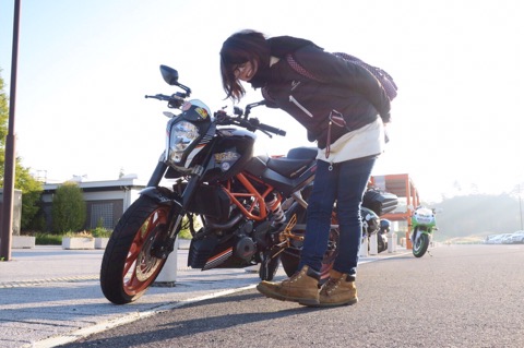 ライダー女子りおなのバイク日記「自己紹介&愛車紹介」