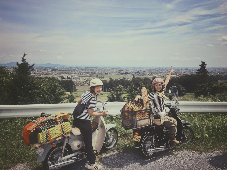 バイク女子のんの カブ女子キャンプツーリング 編