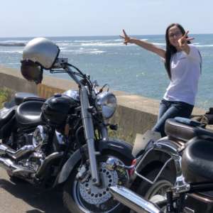 バイク女子 阿部真由美！ ”クリスマスにほしいものはバイク？”