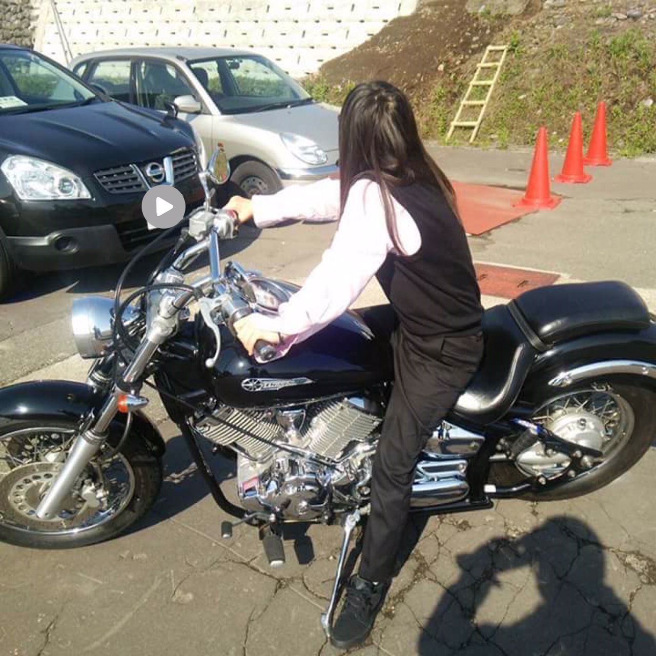 バイク女子 阿部真由美 東京モーターサイクルショーへ行くぞ