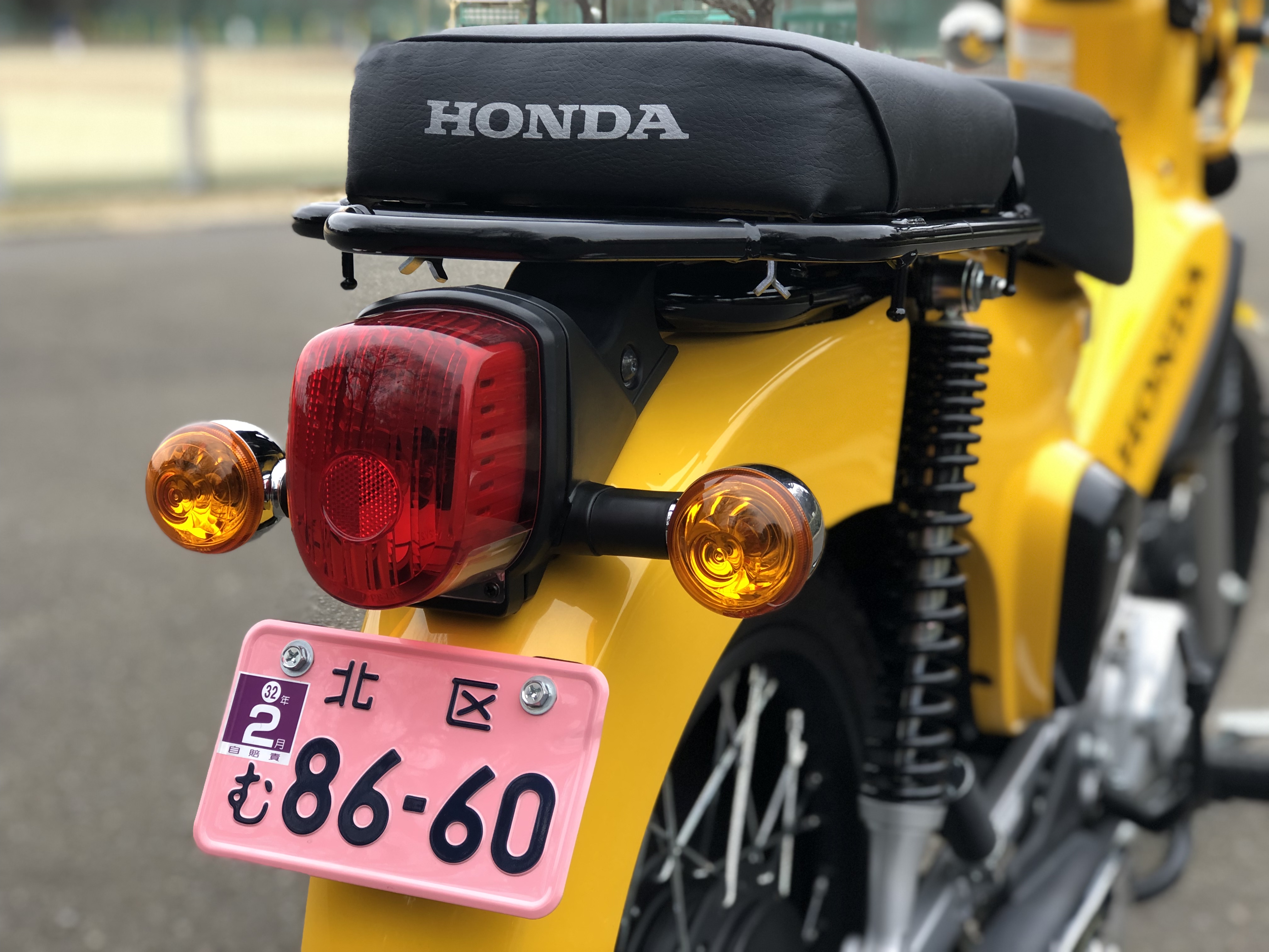 Hondaクロスカブ110でピンクナンバーツーリング「原２だから面白い」
