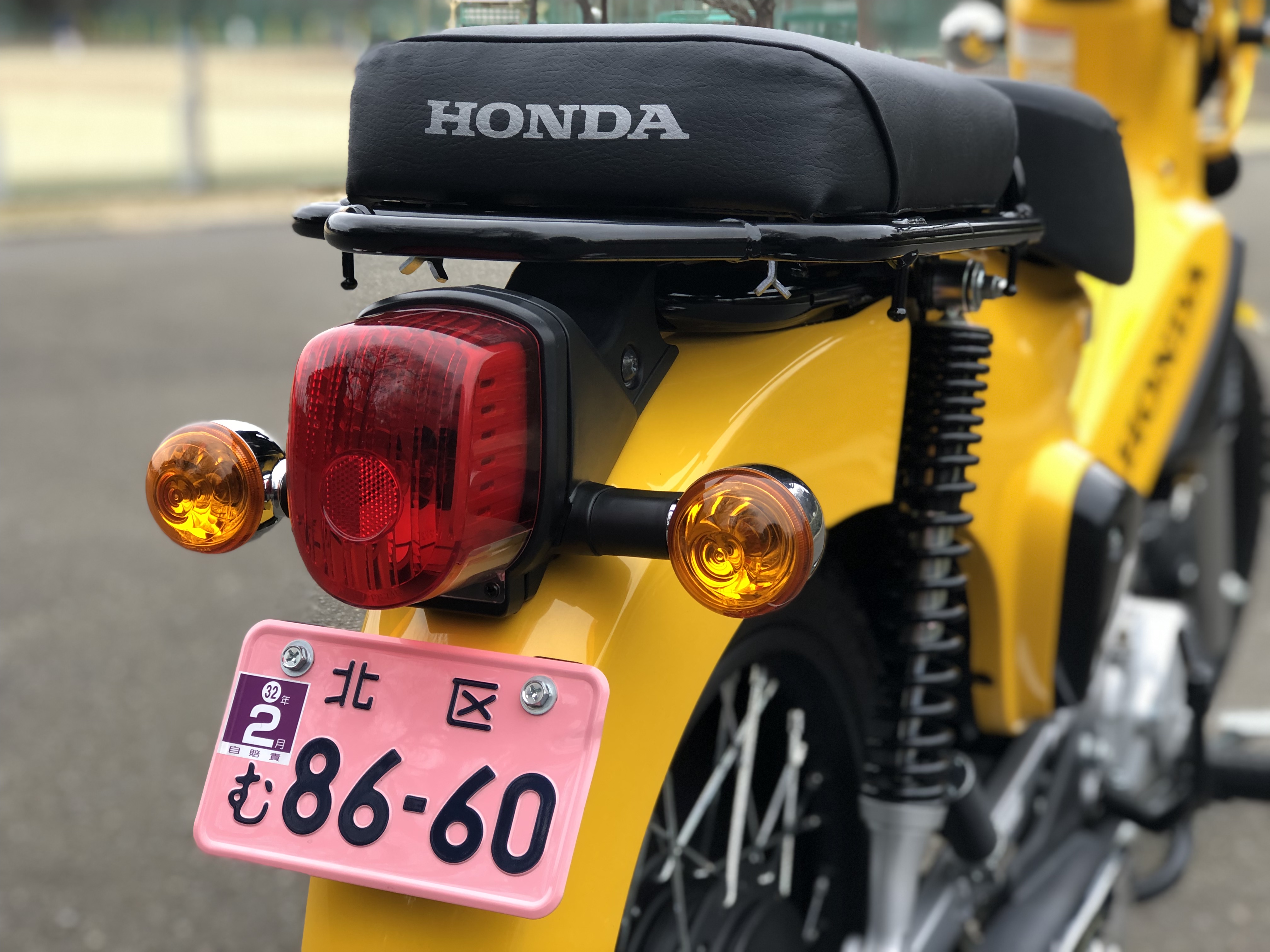 Hondaクロスカブ110でピンクナンバーツーリング 原２だから面白い