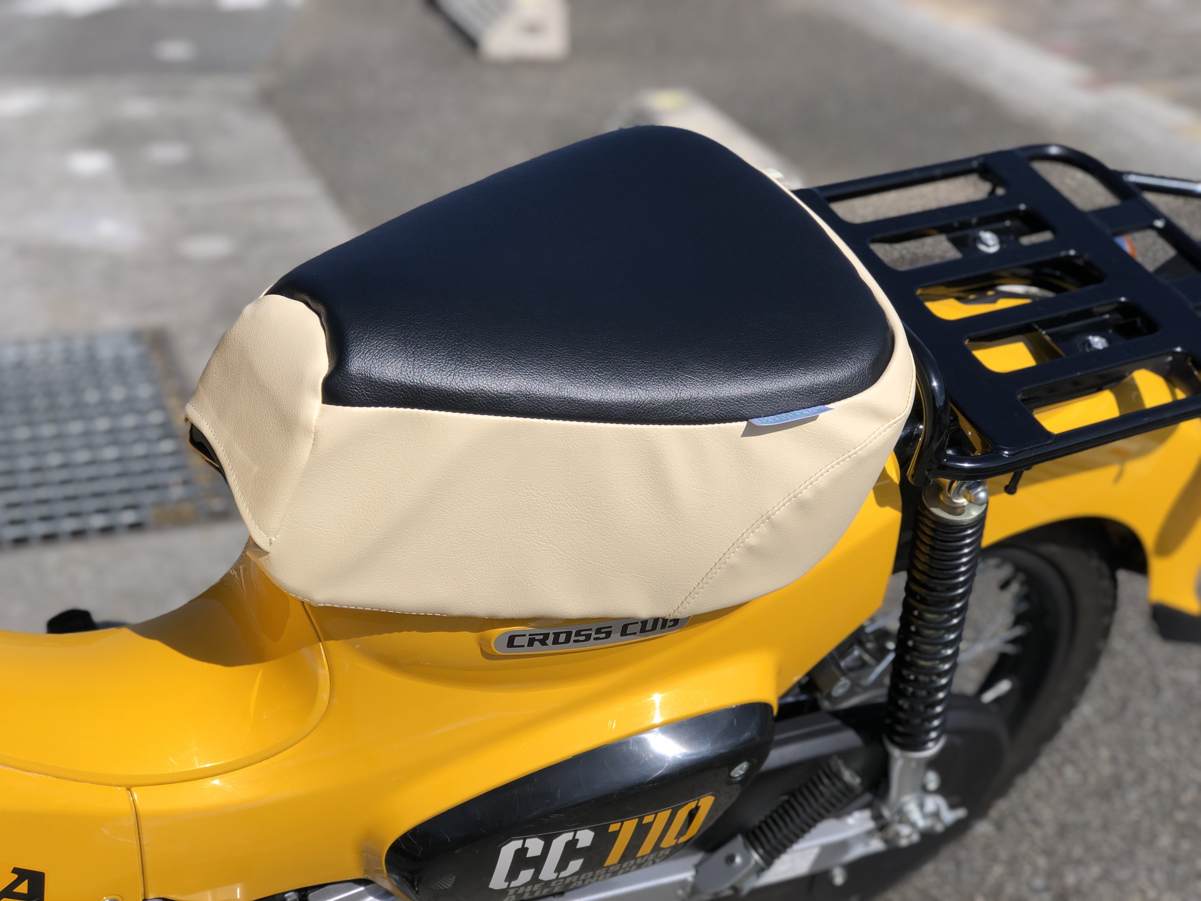 カブ等のモペット向け バイク座シートdr モペット この効果が凄い 新型バイクニュースならモーターサイクルナビゲーター