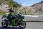 インスタ女子Ruriko Kawasaki H2 SXで千葉へショートツーリング⁣