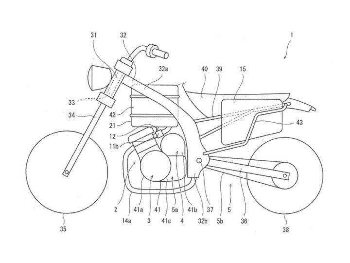 Kawasaki カワサキ ハイブリッドバイクを開発中か？