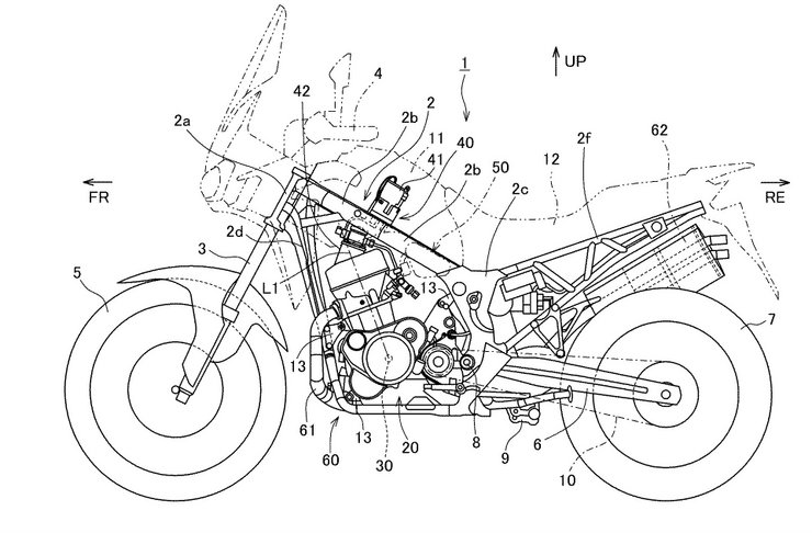 Honda(ホンダ) Africa Twin(アフリカツイン)に新直噴エンジン搭載か⁉