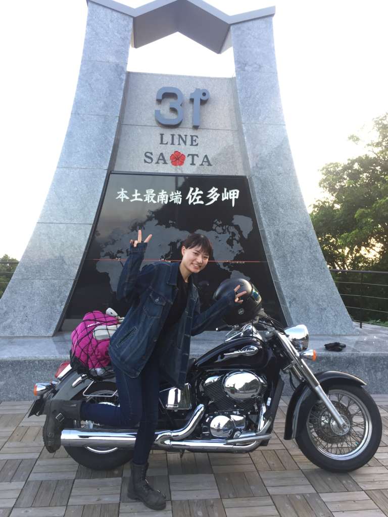 佐多岬とバイク
