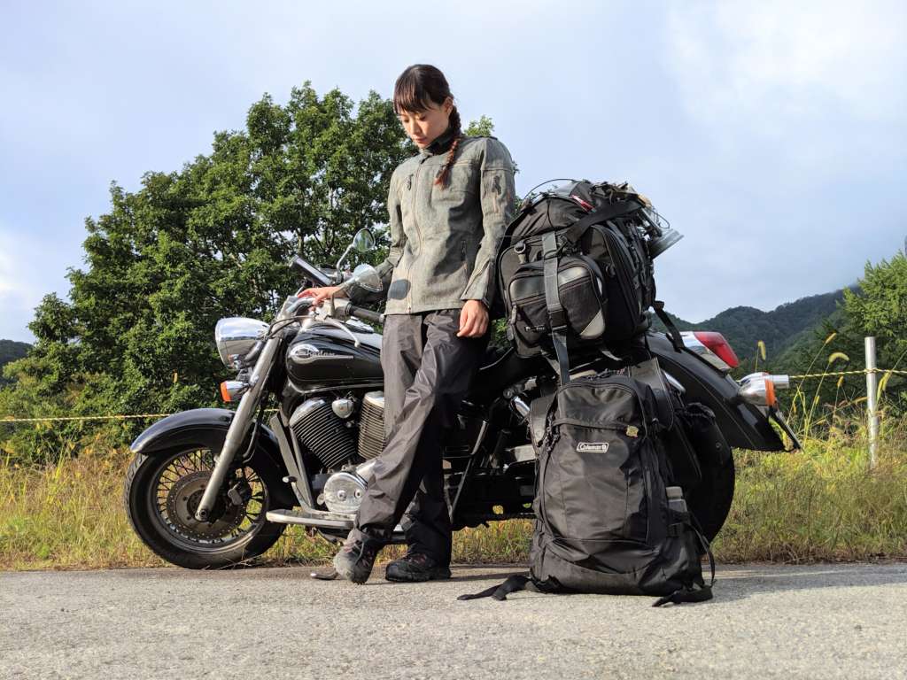 旅のキャンツーラライダーコニタンの長期キャンプツーリングに持ってきて良かったものまとめ