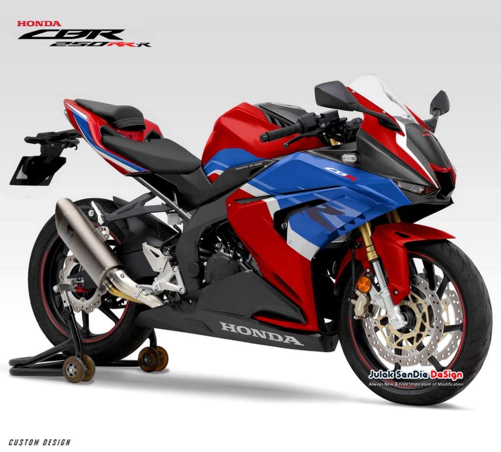Honda ホンダ も250cc 4気筒を開発 と期待させるcbr250rr Rデザイン予測が登場 新型バイク ニュースならモーターサイクルナビゲーター