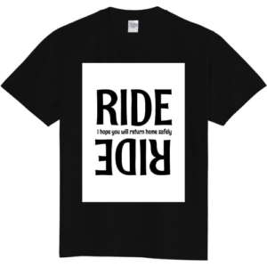 バイク女子おみつさんがデザインした利益全額寄付Tシャツ&ステッカー！！