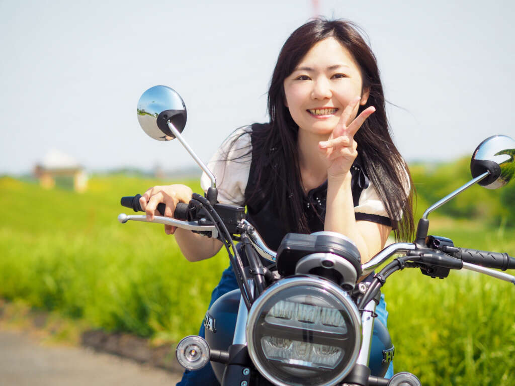 すぅ 超人気！！！GB350試乗レポート 低身長バイク女子目線 乗って見