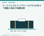 シートバッグとトップケースどちらが合う？通勤と宿泊で総額比較