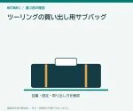 ツーリングの買い出し用サブバッグ｜買った後の積載先まで決めて選ぶ
