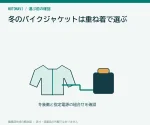 冬のバイクジャケットは重ね着で選ぶ｜防風・保温・動きやすさ
